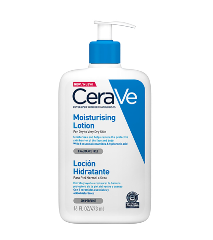 Cerave Loción Hidratante Cuerpo Y Rostro X 473 Ml