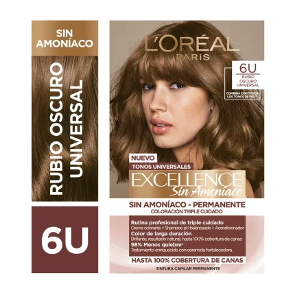 Excellence Coloración Kit Nudes 6U