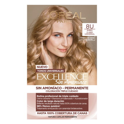 Excellence Coloración Kit Nudes 8U
