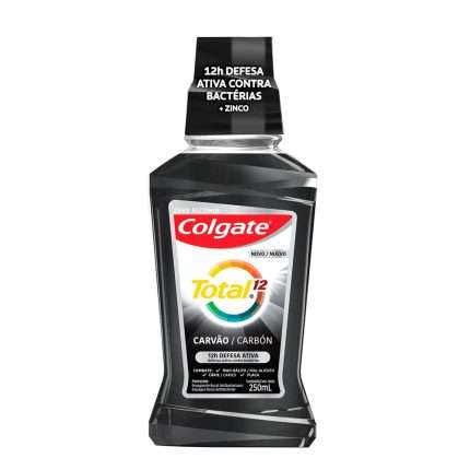 Colgate Enjuague Bucal Carbón activado x250ml