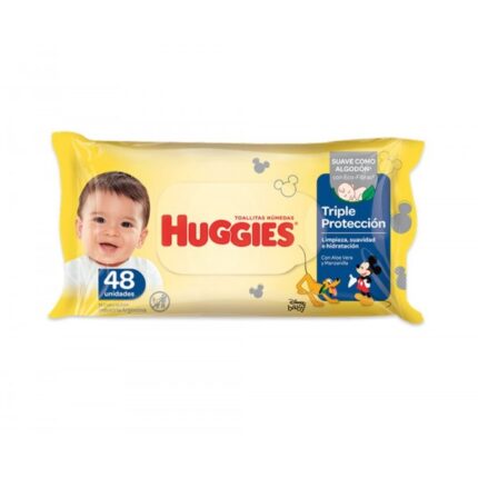 Toallitas Húmedas Huggies Triple Protección x 48 un