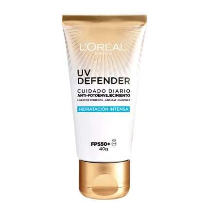 Loreal Uv Defender Fps50+ Hidratación Intensa Crema X 40 Gr
