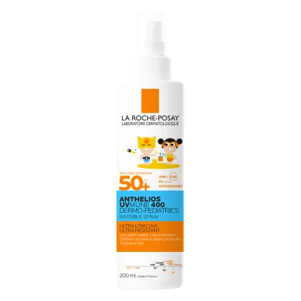 La Roche Posay Anthelios Uv Mune 400 Dermopediatrics Invisible Spray SPF50+ 200 Ml
