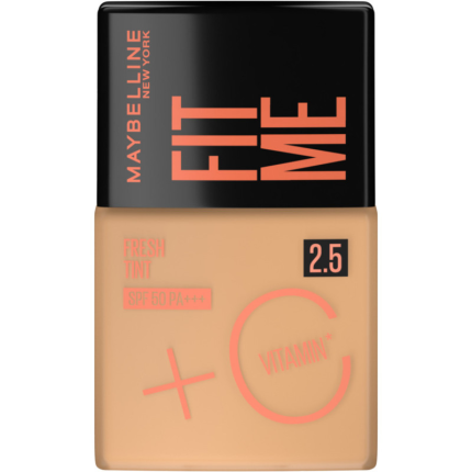 Maybelline Base de Maquillaje Fit Me Fresh Tint Tono 2.5