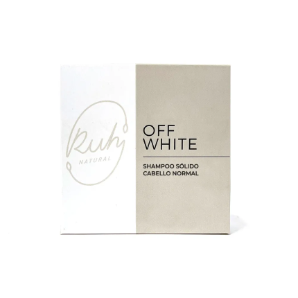 Ruh Shampoo Solido Natual Off White