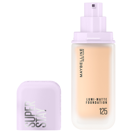 Maybelline Base de Maquillaje Líquida SuperStay Lumi Matte 125