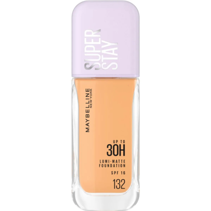 Maybelline Base de Maquillaje Super Stay Lumi-Matte Tono 132