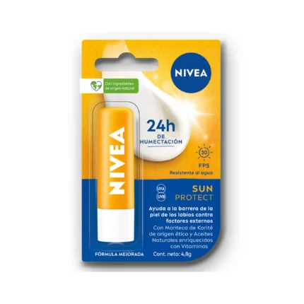 Nivea Sun protect FPS 30 Protector solar labial humectante para todo tipo de piel 4.8 g