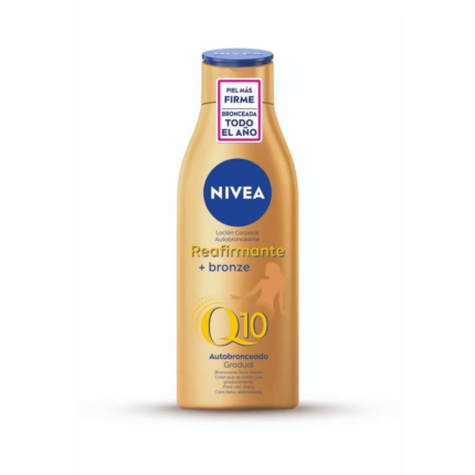 Nivea Loción Corporal Autobronceante + Reafirmante Q10 x 400ml