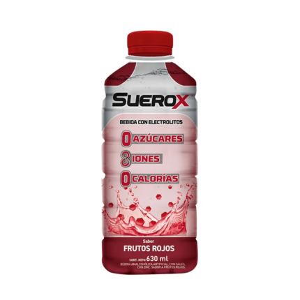 Suerox Frutos Rojos Frutilla X 630Ml