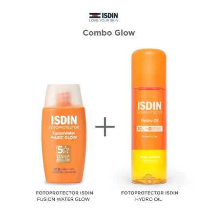 Isdin Combo Fotoprotector Magic Glow + Hydro Oil