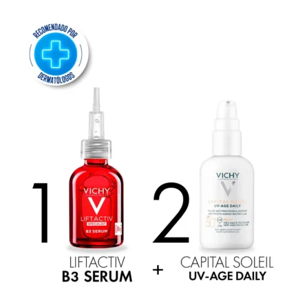 Vichy Combo Liftactiv B3 + Capital Soleil Uv Age