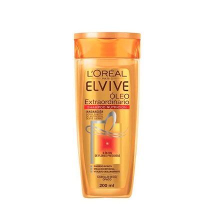 Elvive Shampoo Oleo Extraordinario Nutricion Universal 200ml