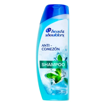 Head & Shoulders Shampoo Para Caspa Anti Comezón Con Menta 375 ml