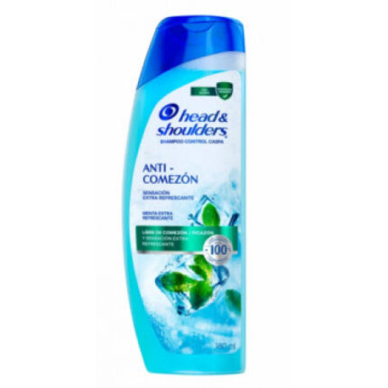 Head & Shoulders Shampoo Para Caspa Anti Comezón Con Menta 180 ml