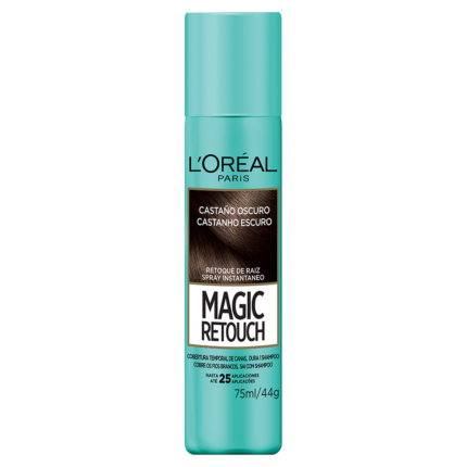 Loreal París Magic Retouch Castaño oscuro 75ml