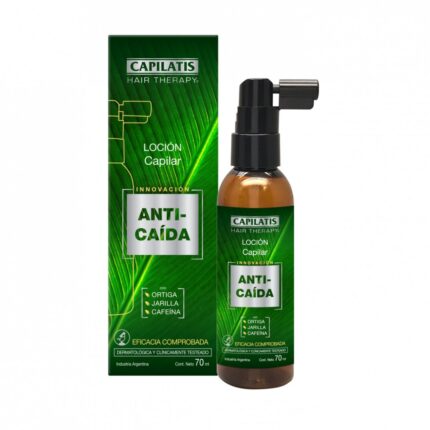 Capilatis Loción Capilar Anti Caída Con Ortiga Jarilla Y Cafeína X 70Ml