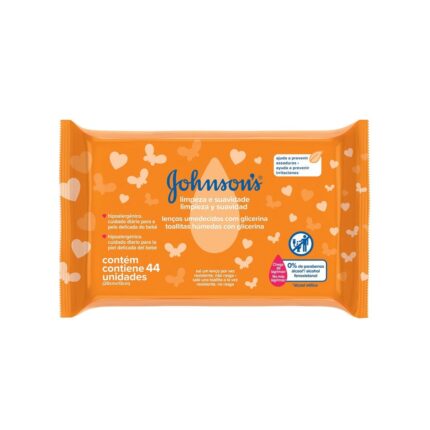 Johnson Baby toallitas húmedas x 44u