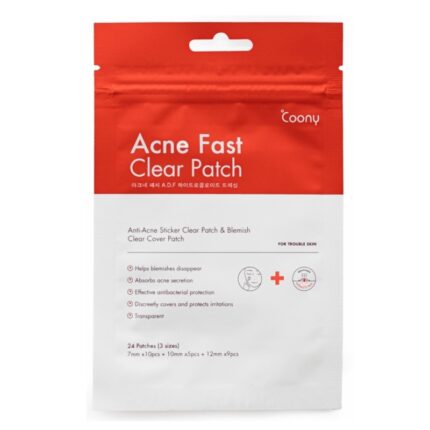 Coony Acne Fast Clear Patch Tratamiento Para El Acné X 24 Parches